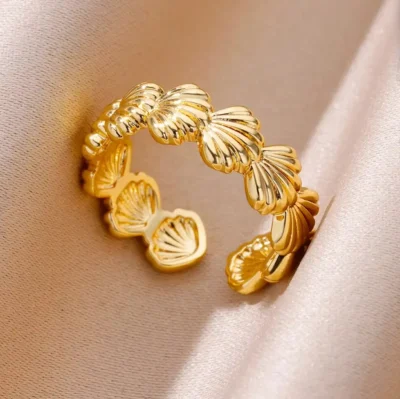 Bague-cuty-shells-acier-inoxydable-vetv-jewelry Bague Cuty Shells