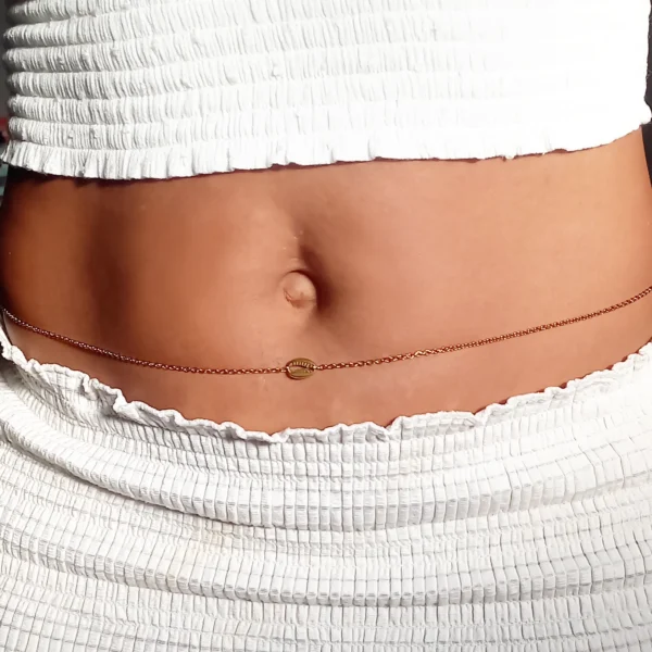Chaine-de-taille-cauri-acier-inoxydable-vetv-jewelry Chaîne de taille Cauri