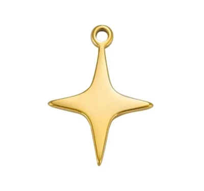 etoile-enchantee-charm-acier-inoxydable-vetv-jewelry Charm Etoile Enchantée