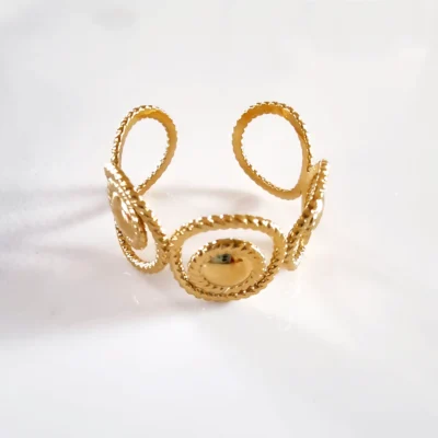Bague-Madanm-acier-inoxydable-vetv-jewelry Bague Madanm