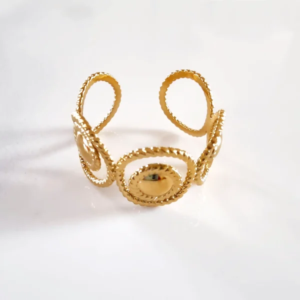 Bague-Madanm-acier-inoxydable-vetv-jewelry Bague Madanm