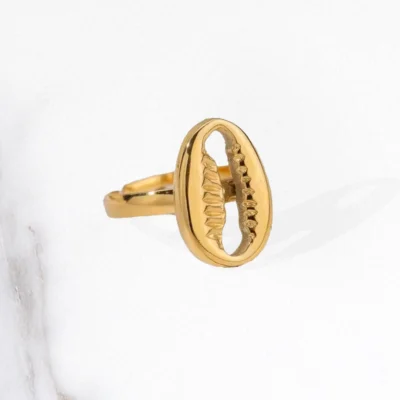 Bague-cauri-bijoux-acier-inoxydable-vetv-jewelry-martinique Bague-cauri-bijoux-acier-inoxydable-vetv-jewelry-martinique
