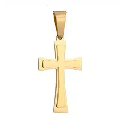 Charm-grande-croix-cree-ton-bijou-unique-acier-inoxydable-vetv-jewelry-martinique Collier personnalisé pour homme