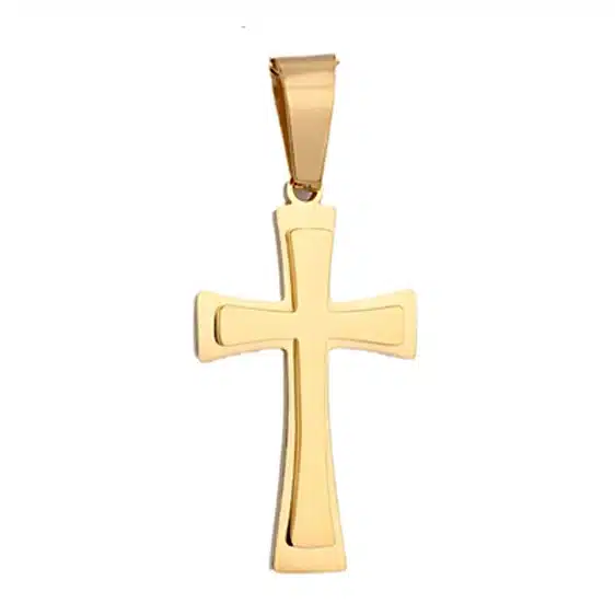 Charm-grande-croix-cree-ton-bijou-unique-acier-inoxydable-vetv-jewelry-martinique Collier personnalisé pour homme
