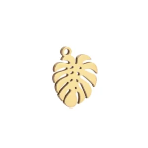 Charm-monstera-cree-ton-bijou-unique-acier-inoxydable-vetv-jewelry-martinique